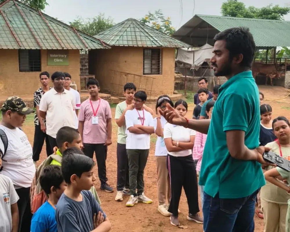 Gurukul Kids Camp: Farm & Veterinary Clinic Learning Session